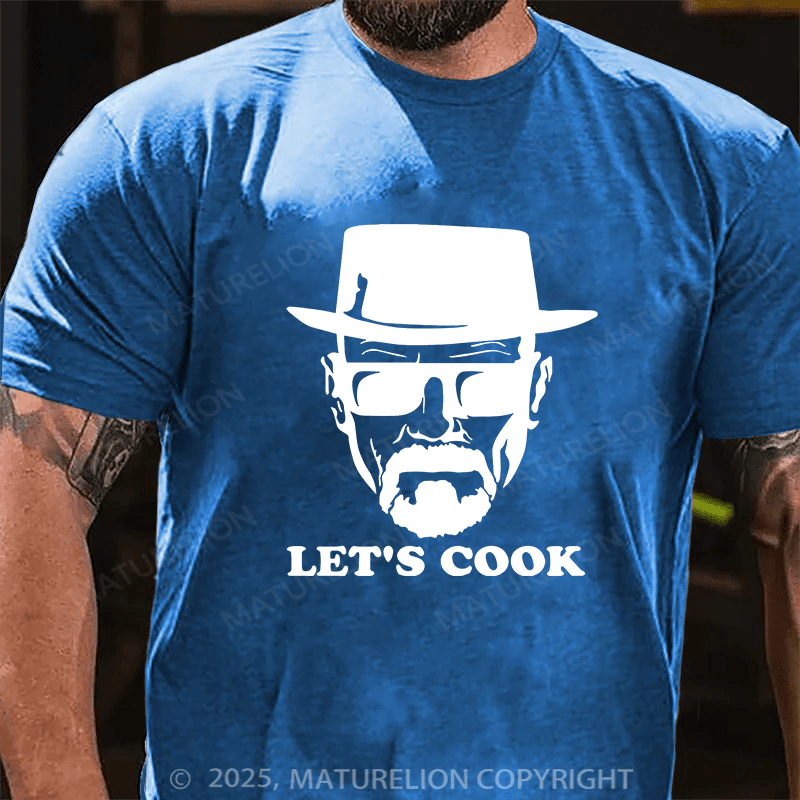Maturelion Men's T-shirt Walter Let's Cook Cotton T-shirt