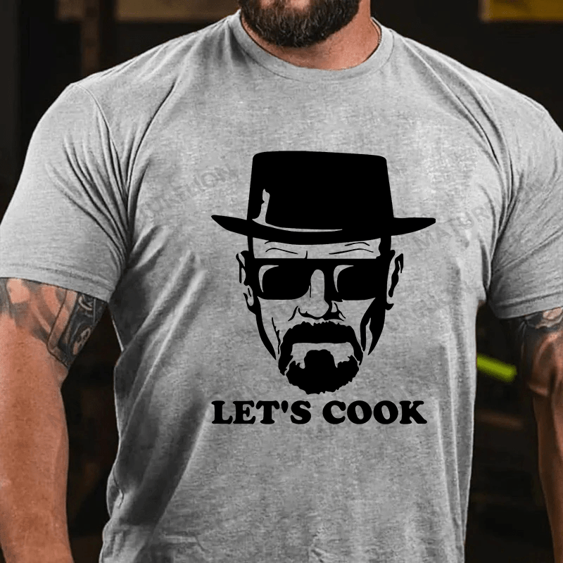 Maturelion Men's T-shirt Walter Let's Cook Cotton T-shirt