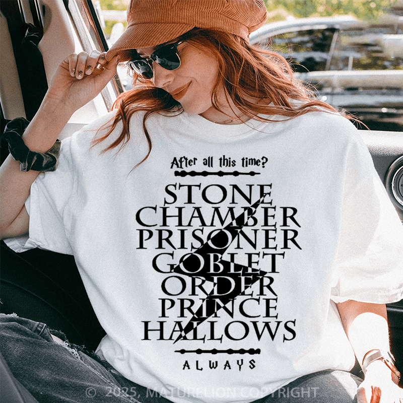 Maturelion After All This Time Unisex  Cotton T-Shirt