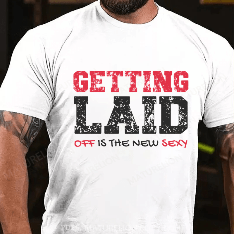 Maturelion Men's T-shirt Funny Job Loss Cotton T-shirt