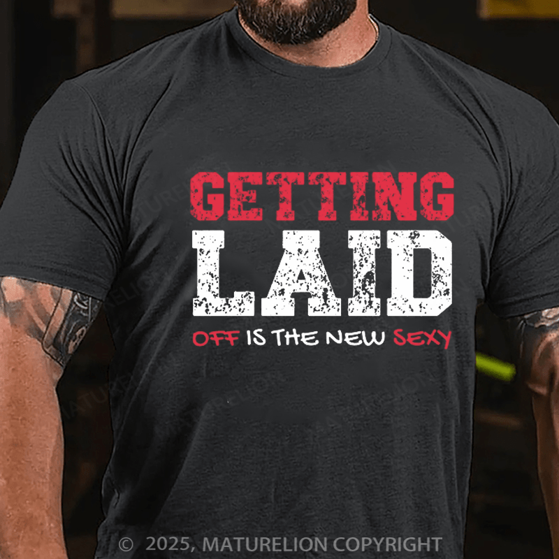 Maturelion Men's T-shirt Funny Job Loss Cotton T-shirt