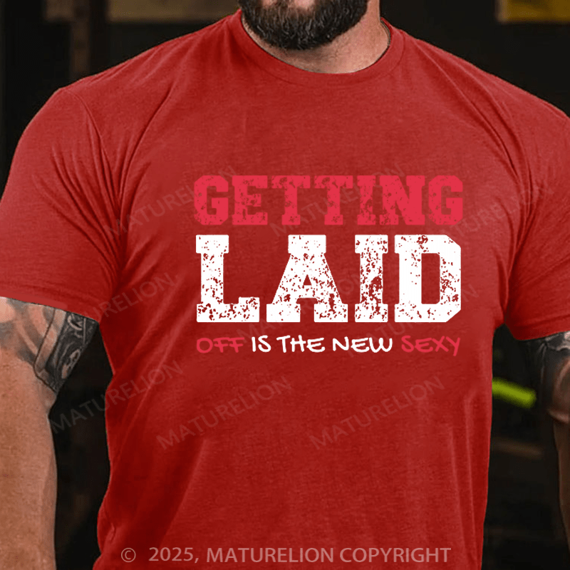 Maturelion Men's T-shirt Funny Job Loss Cotton T-shirt