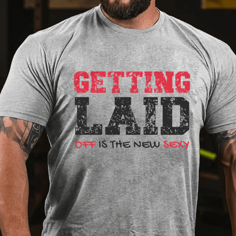 Maturelion Men's T-shirt Funny Job Loss Cotton T-shirt