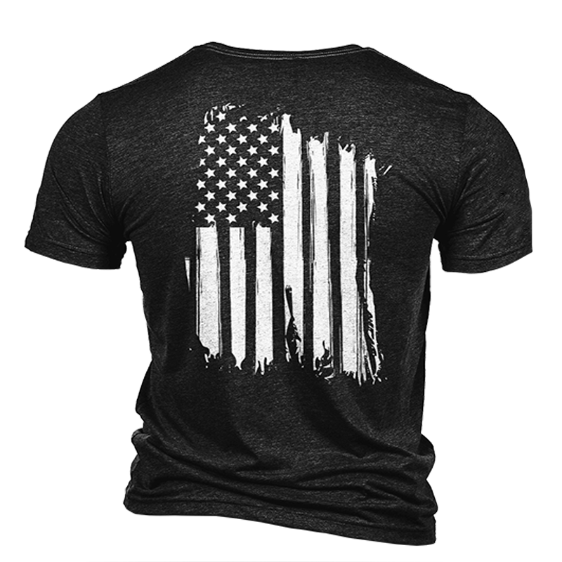 Maturelion American Flag Symbol of Freedom Patriotic T-Shirt