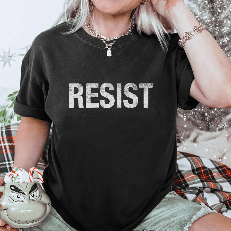 Maturelion Resist DTG Printing Washed Cotton T-Shirt