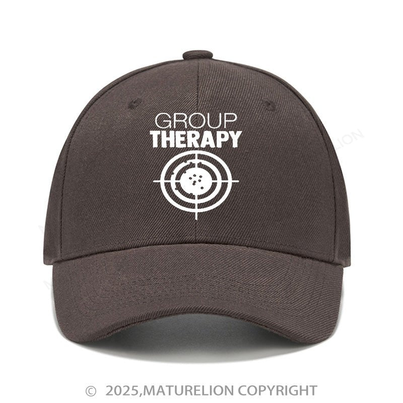 Maturelion Baseball Cap Group Therapy Target Practice Shooting Cap (Free Customization)