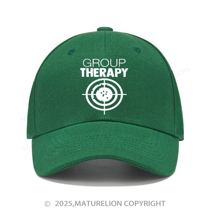 Maturelion Baseball Cap Group Therapy Target Practice Shooting Cap (Free Customization)