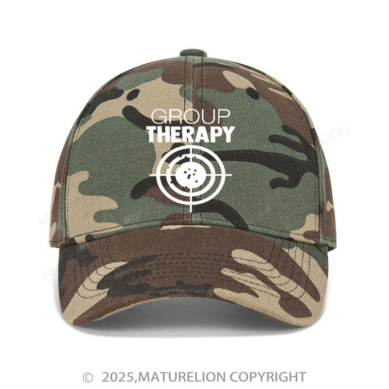 Maturelion Baseball Cap Group Therapy Target Practice Shooting Cap (Free Customization)