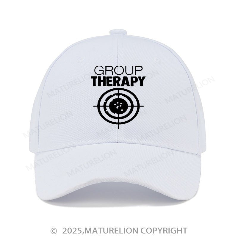 Maturelion Baseball Cap Group Therapy Target Practice Shooting Cap (Free Customization)