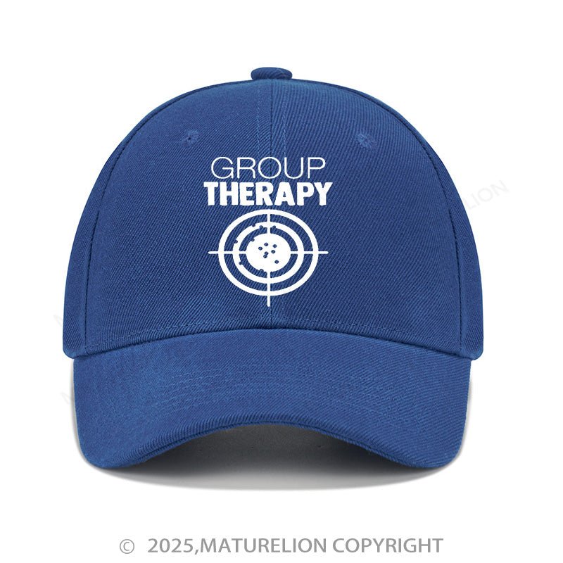 Maturelion Baseball Cap Group Therapy Target Practice Shooting Cap (Free Customization)