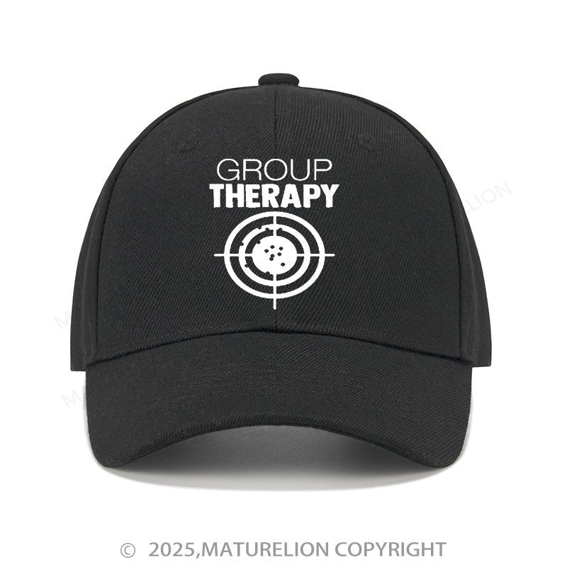 Maturelion Baseball Cap Group Therapy Target Practice Shooting Cap (Free Customization)