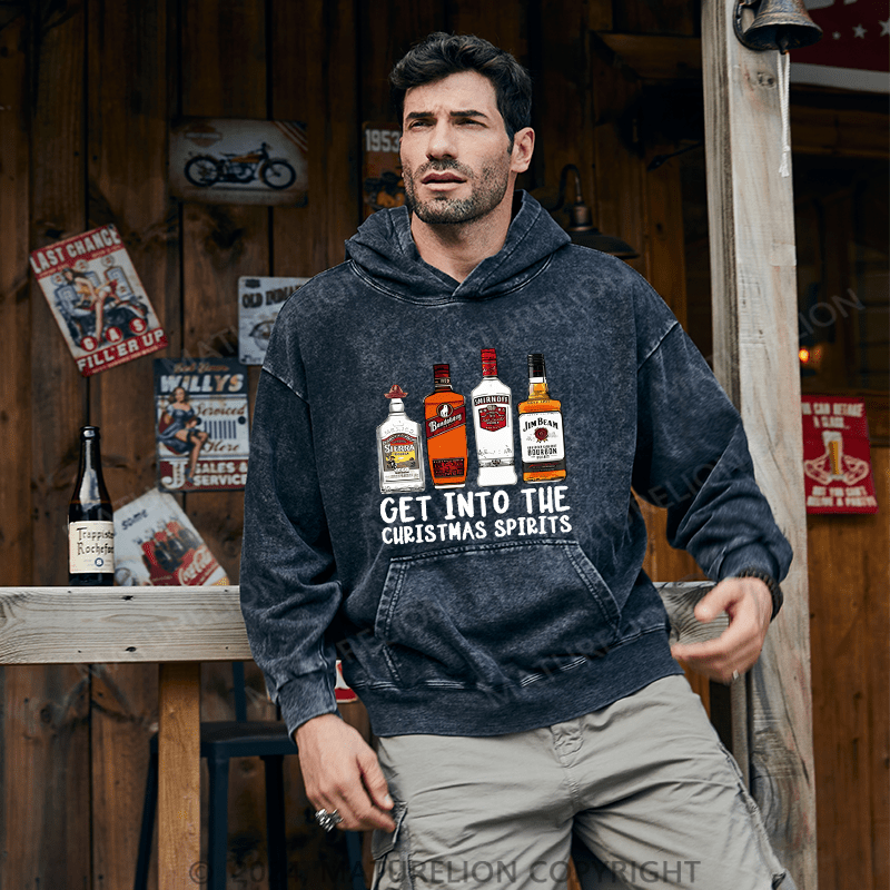 Maturelion Christmas Hoodie Get Into The Christmas Spirits Custom Hoodie