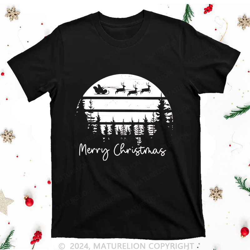 Maturelion Merry Christmas Women T-Shirt