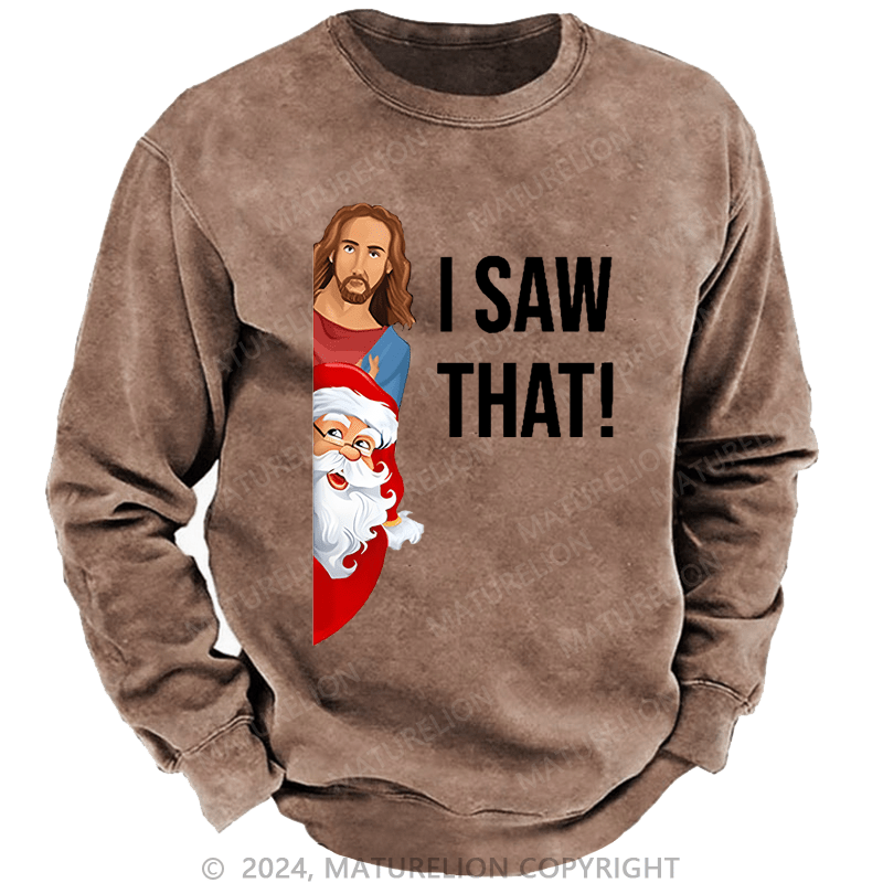 Maturelion Christmas Sweatshirt AK-47 The Only Communist Idea Liberals Don't Like Custom Washed Sweatshirt