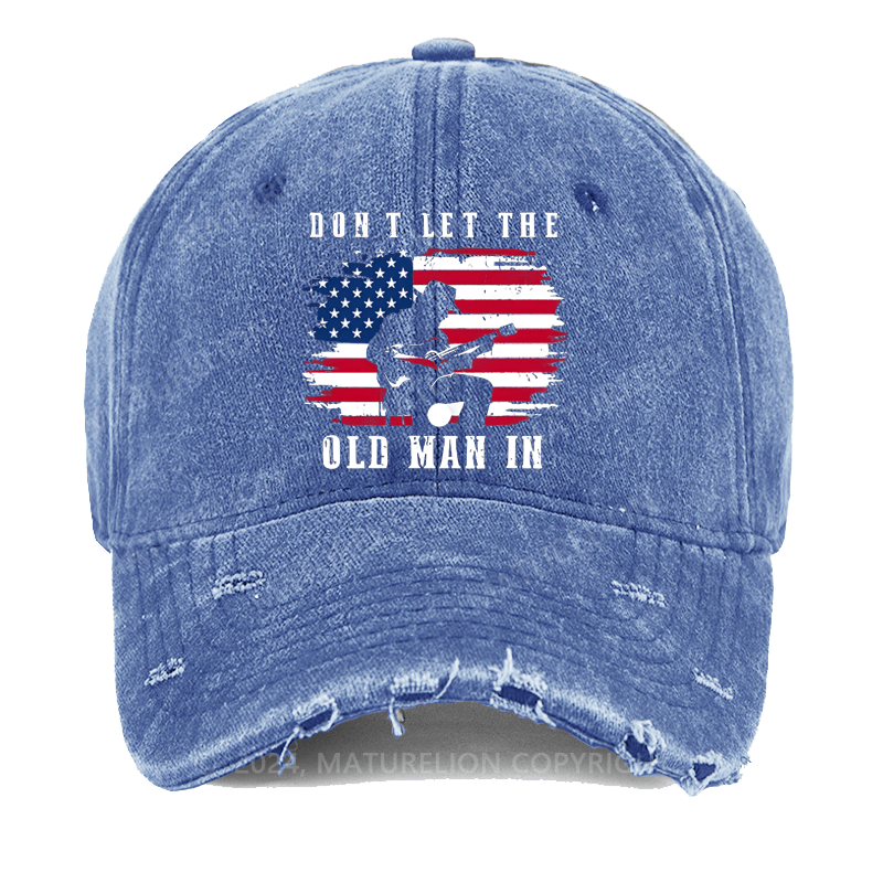Maturelion Don't Let The Old Man In Washed Vintage Cap