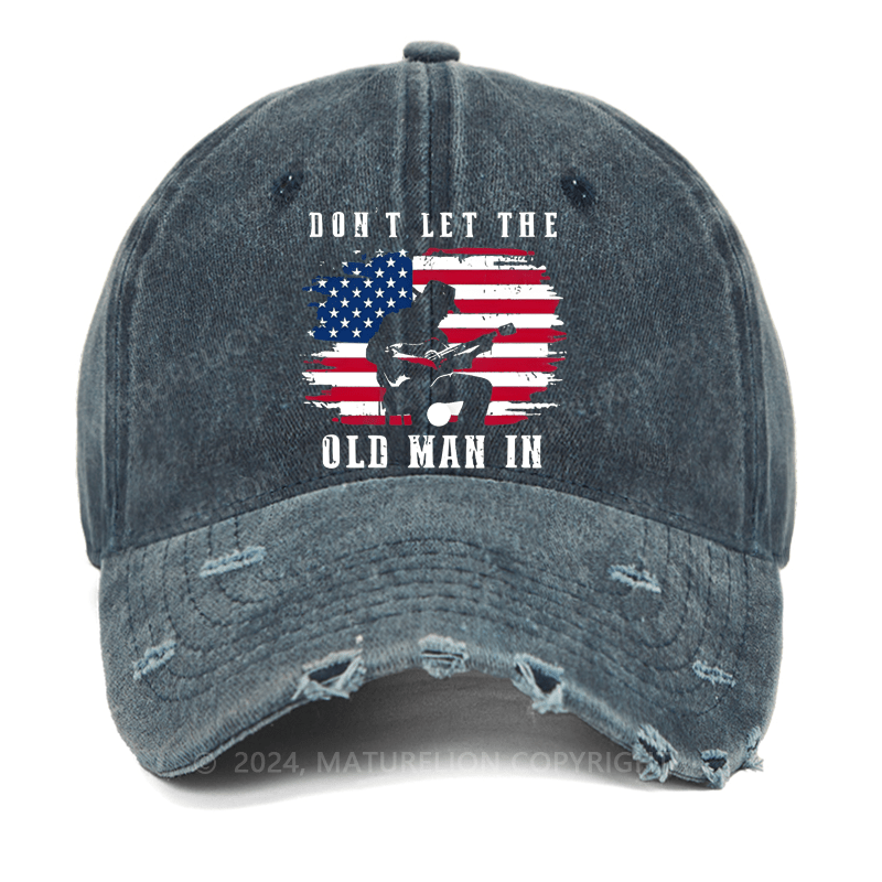 Maturelion Don't Let The Old Man In Washed Vintage Cap