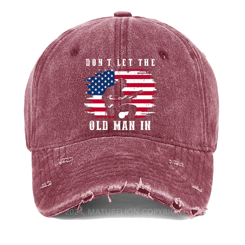 Maturelion Don't Let The Old Man In Washed Vintage Cap