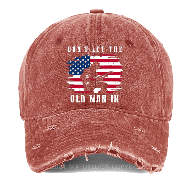 Maturelion Don't Let The Old Man In Washed Vintage Cap