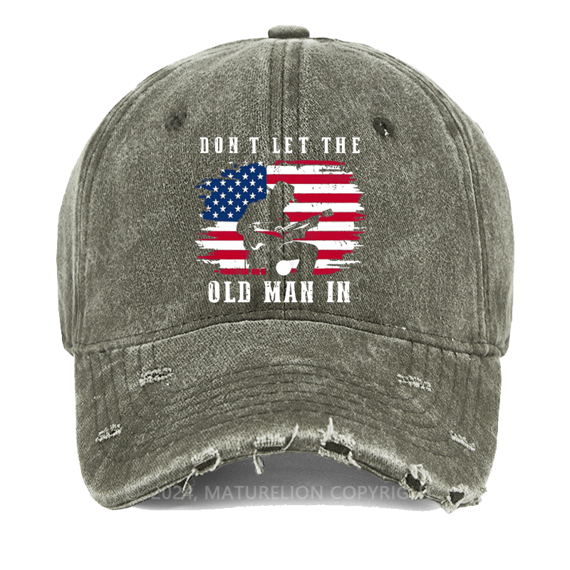 Maturelion Don't Let The Old Man In Washed Vintage Cap