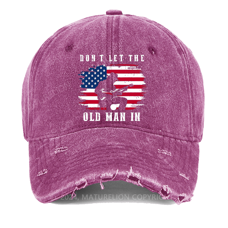 Maturelion Don't Let The Old Man In Washed Vintage Cap