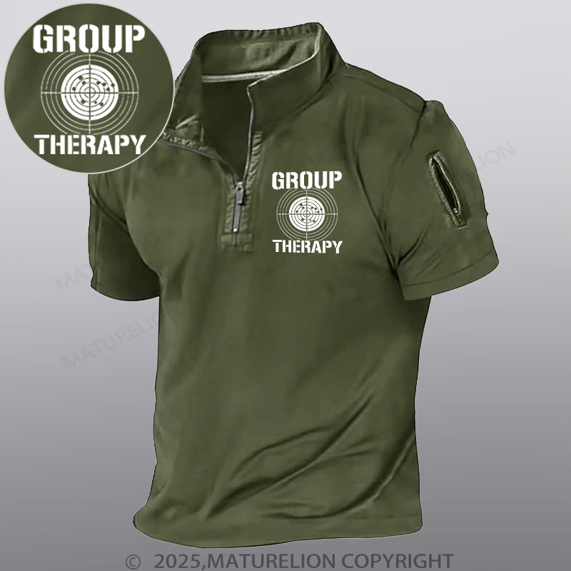 Maturelion Men's Short Sleeved Henley Shirt Group Therapy Henley Shirt
