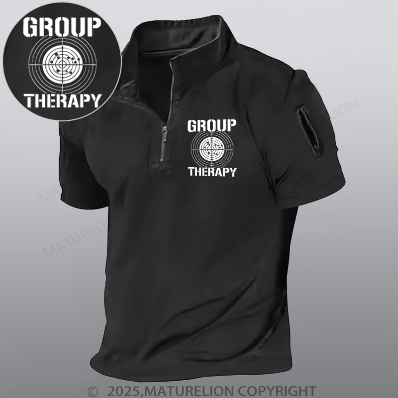Maturelion Men's Short Sleeved Henley Shirt Group Therapy Henley Shirt
