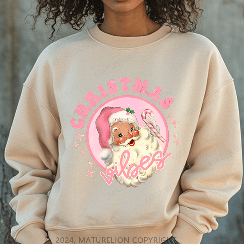 Maturelion Merry Christmas Women Sweatshirt