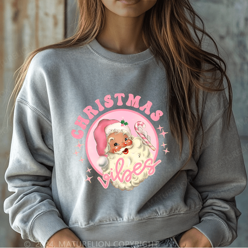 Maturelion Merry Christmas Women Sweatshirt