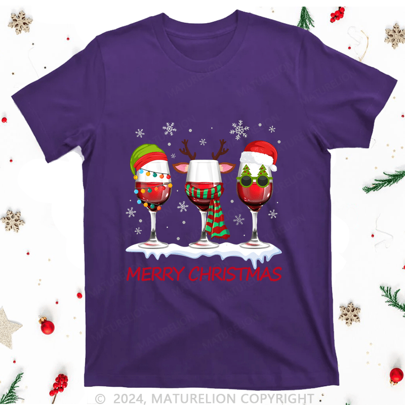 Maturelion Merry Christmas Women T-Shirt