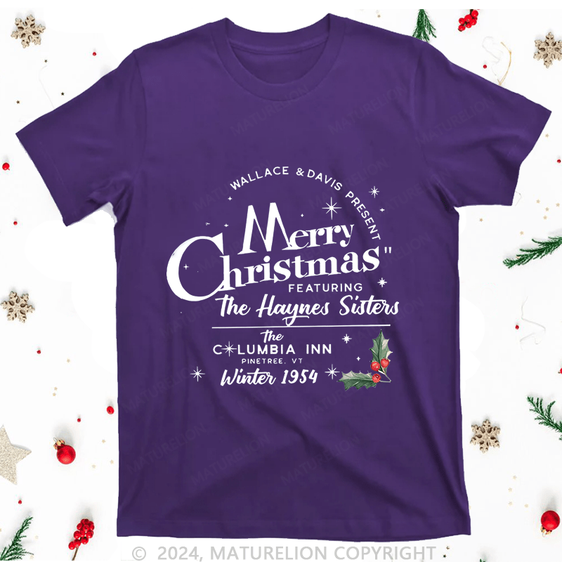Maturelion Merry Christmas Women T-Shirt