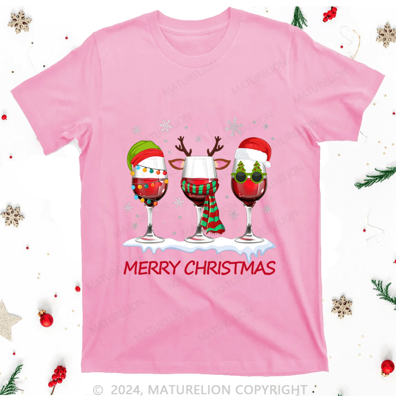 Maturelion Merry Christmas Women T-Shirt