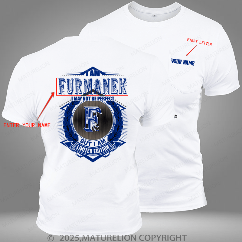 Maturelion Personalized Shirt I Am PAULUS I May Not Be Perfect I'm Limited Edition Custom Pocket T-Shirt