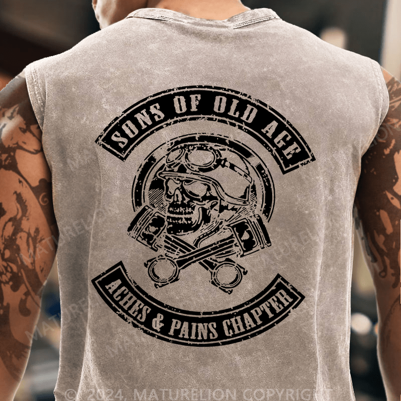 Maturelion Son Of Arthritis Ibuprofen Chapter Vintage Washed Tank Top