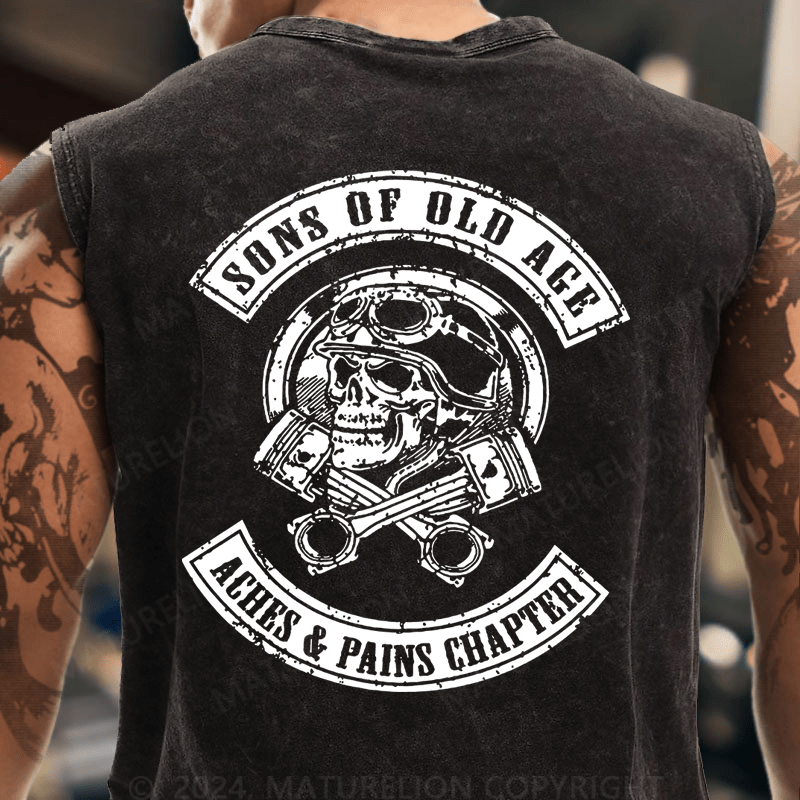 Maturelion Son Of Arthritis Ibuprofen Chapter Vintage Washed Tank Top