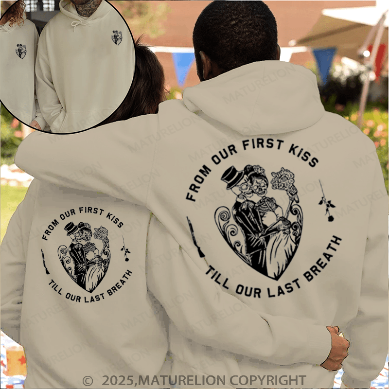 Maturelion Till Death Do Us Part Couple Hoodie