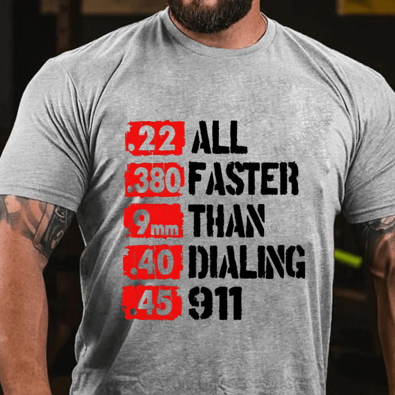 Maturelion .22 All .380 Faster Cotton T-Shirt