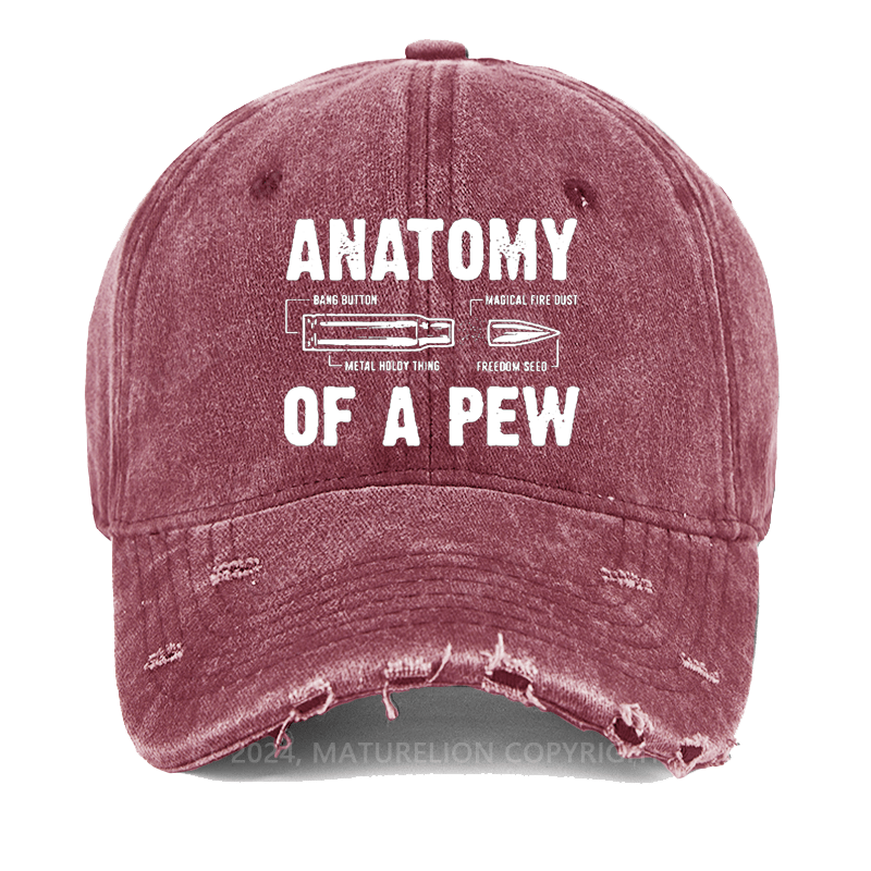 Maturelion Anatomy of a Pew Washed Vintage Cap