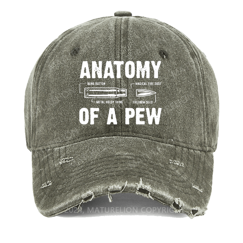 Maturelion Anatomy of a Pew Washed Vintage Cap