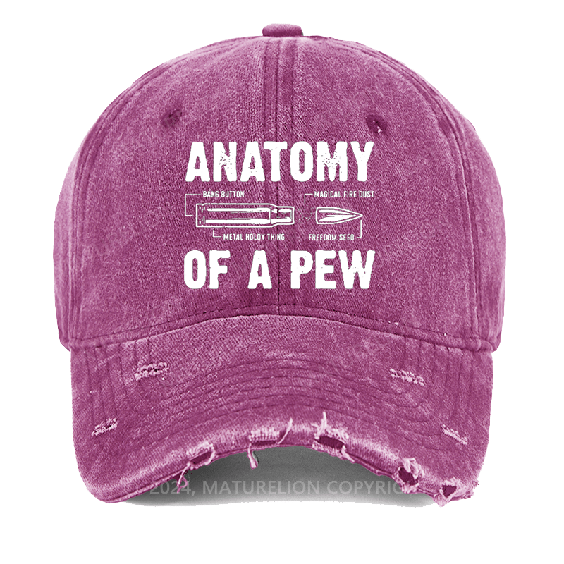 Maturelion Anatomy of a Pew Washed Vintage Cap