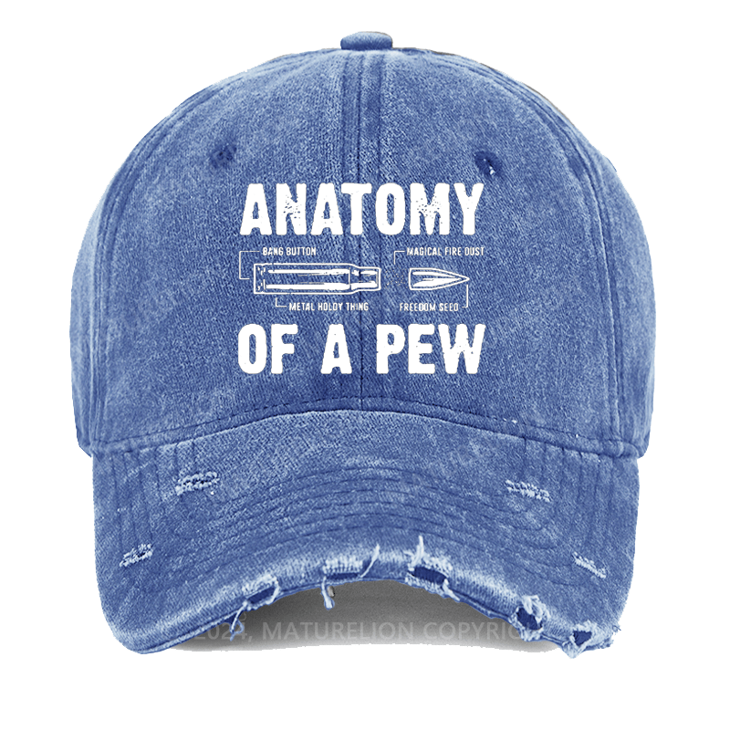 Maturelion Anatomy of a Pew Washed Vintage Cap
