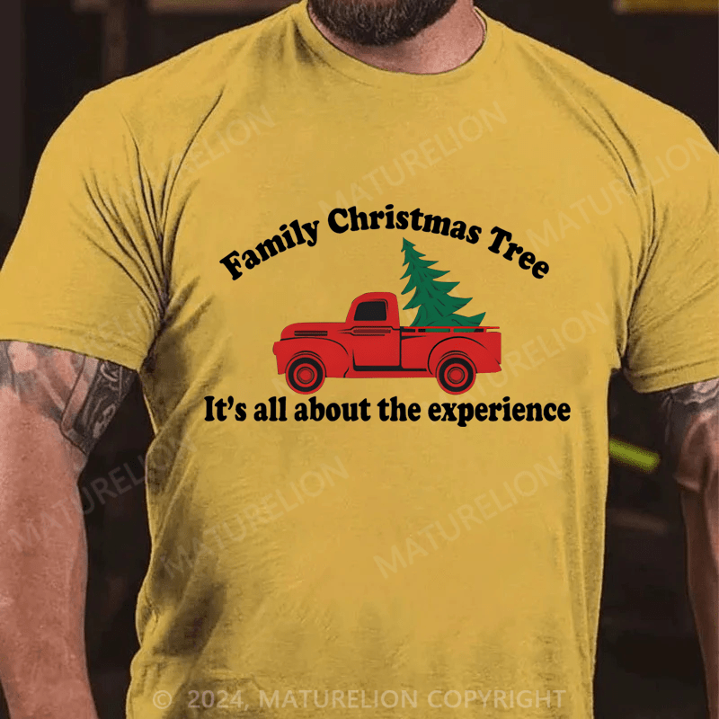 Maturelion Family Christmas Tree T-shirt