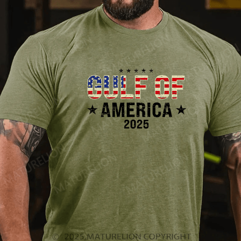 Maturelion Men's T-Shirt Gulf Of America T-Shirt (Free Customization)