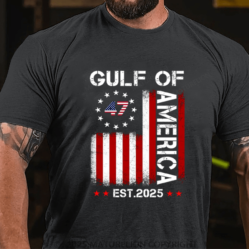 Maturelion Men's T-Shirt Gulf Of America T-Shirt (Free Customization)