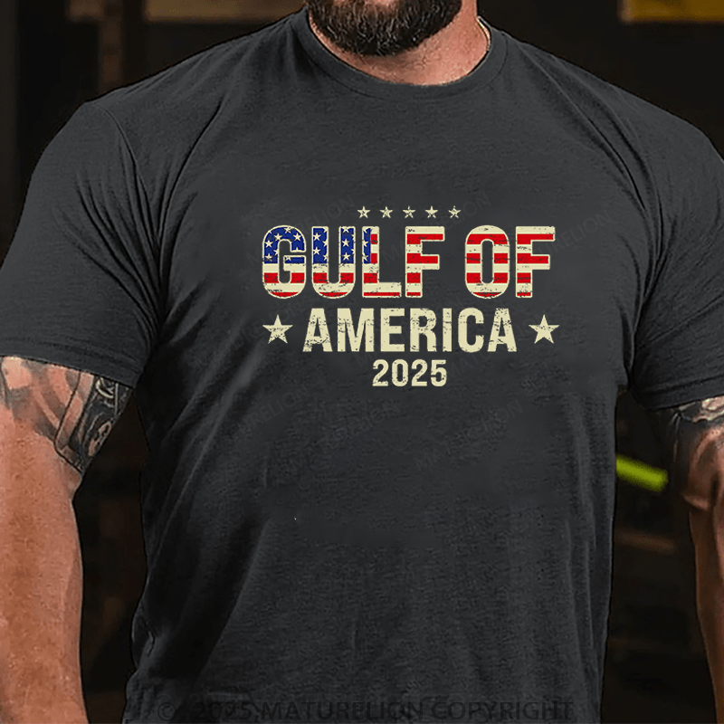 Maturelion Men's T-Shirt Gulf Of America T-Shirt (Free Customization)