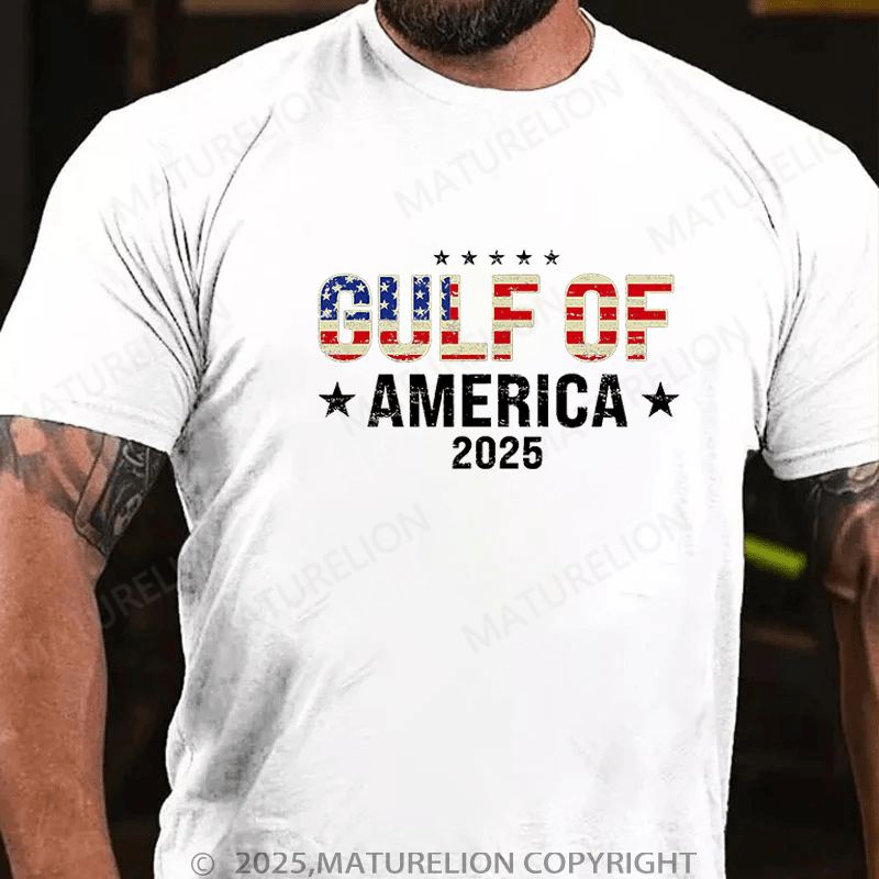 Maturelion Men's T-Shirt Gulf Of America T-Shirt (Free Customization)
