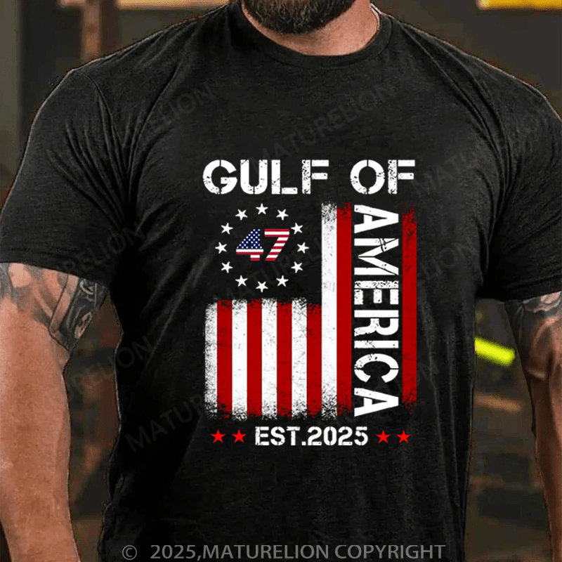 Maturelion Men's T-Shirt Gulf Of America T-Shirt (Free Customization)