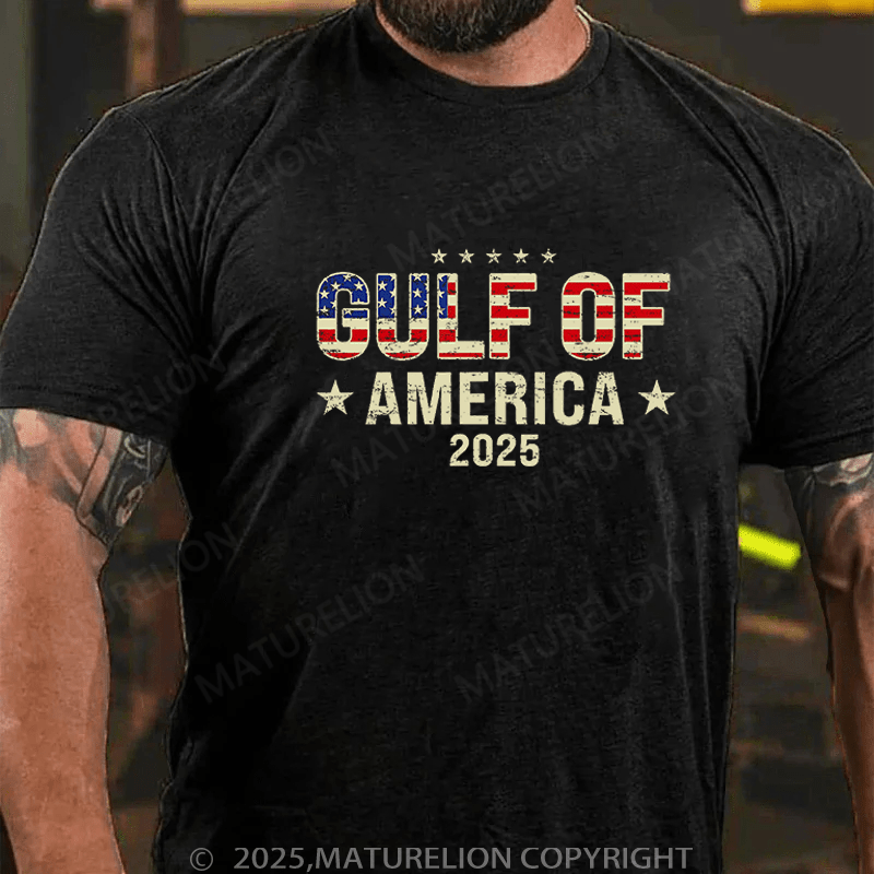 Maturelion Men's T-Shirt Gulf Of America T-Shirt (Free Customization)