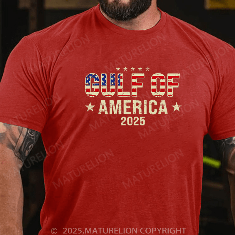 Maturelion Men's T-Shirt Gulf Of America T-Shirt (Free Customization)