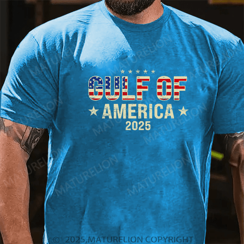 Maturelion Men's T-Shirt Gulf Of America T-Shirt (Free Customization)