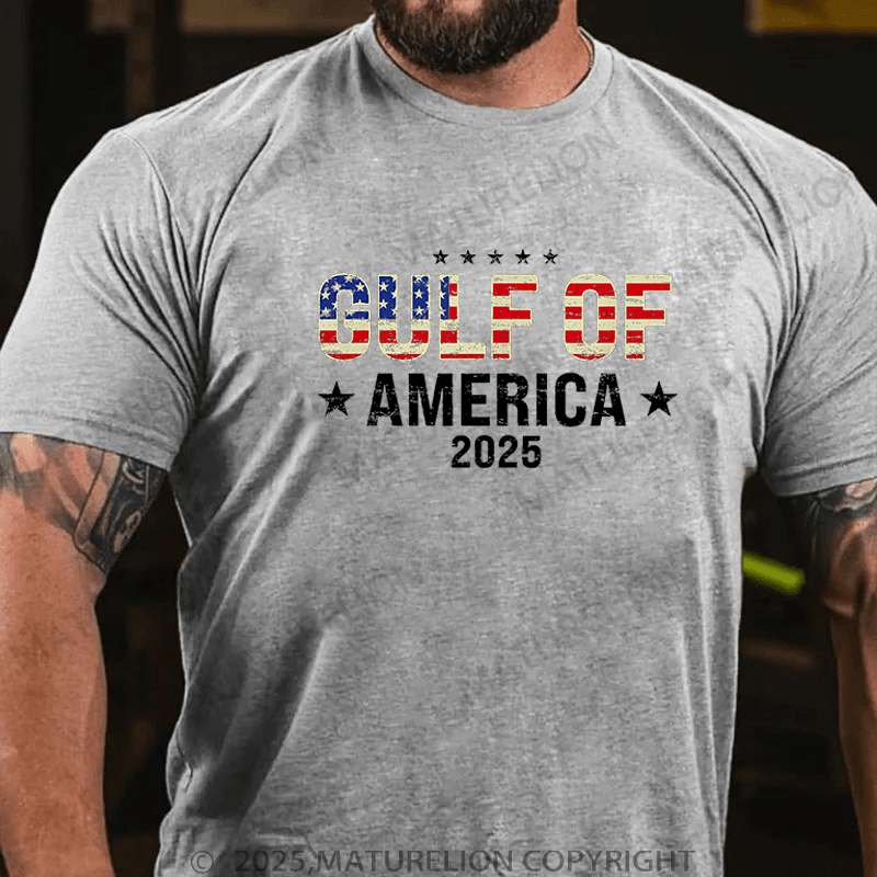 Maturelion Men's T-Shirt Gulf Of America T-Shirt (Free Customization)